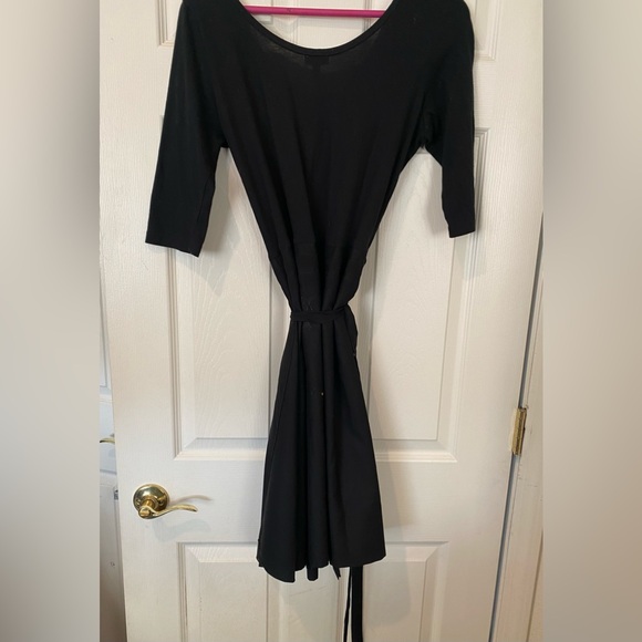 MORGANE LE FAY SILK WRAP DRESS - Picture 2 of 8